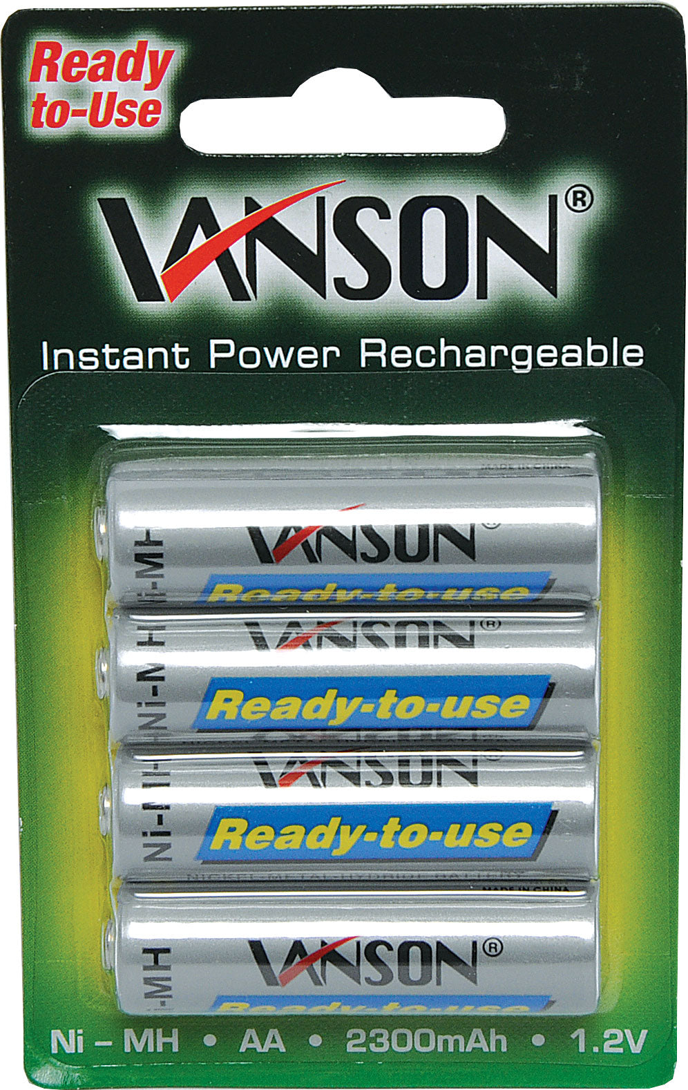 Battery Rechargeable AA Low Discharge NiMH 4pk S4708A