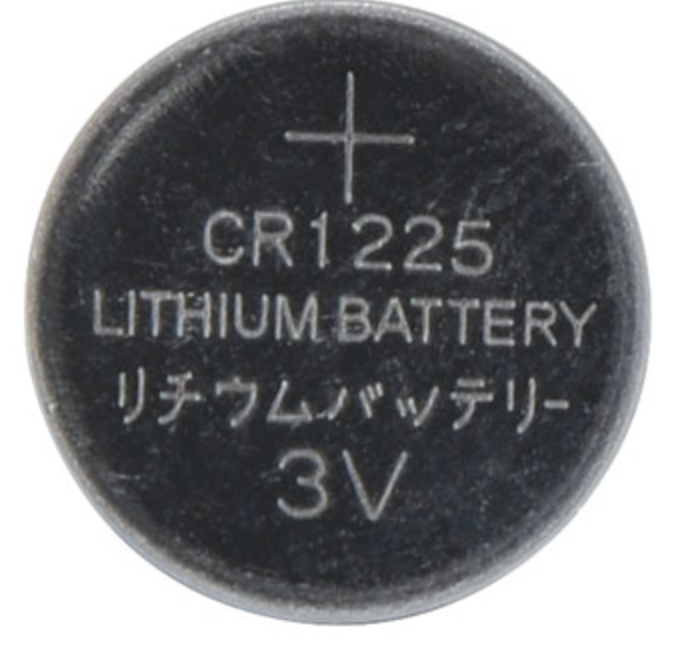 Battery Button Cell 3V CR1225 Lithium S4987B