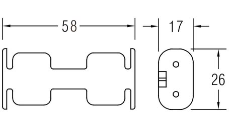 Battery Clips & Holders 2 X AA Battery Holder S5025A