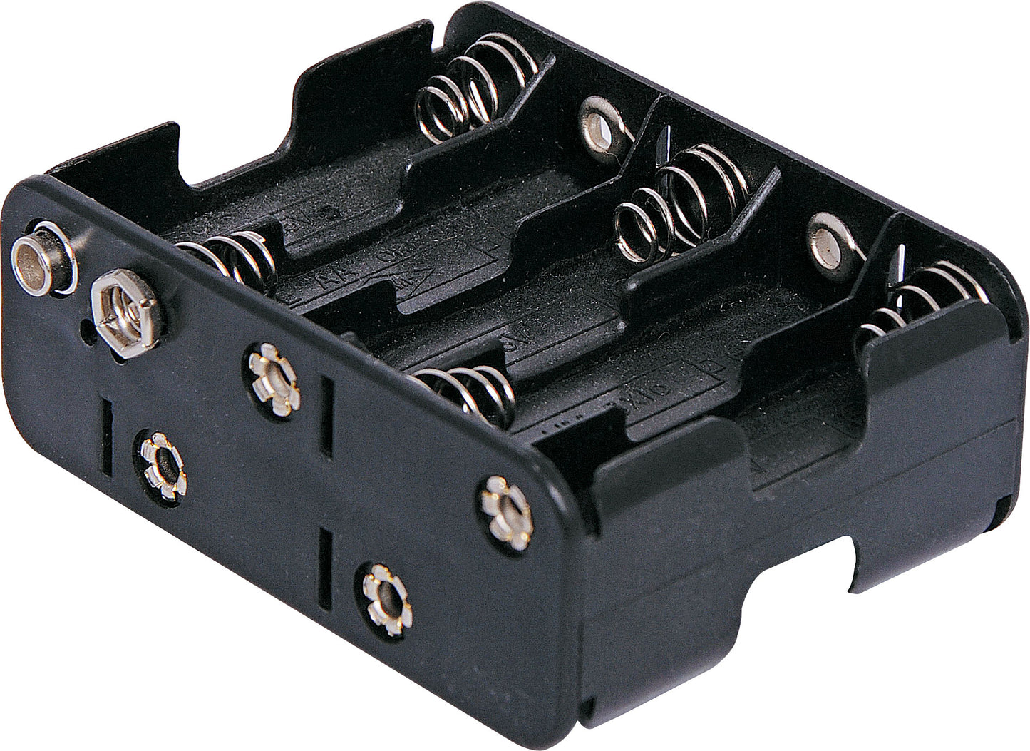 Battery Clips & Holders 10 X AA Square Battery Holder S5035