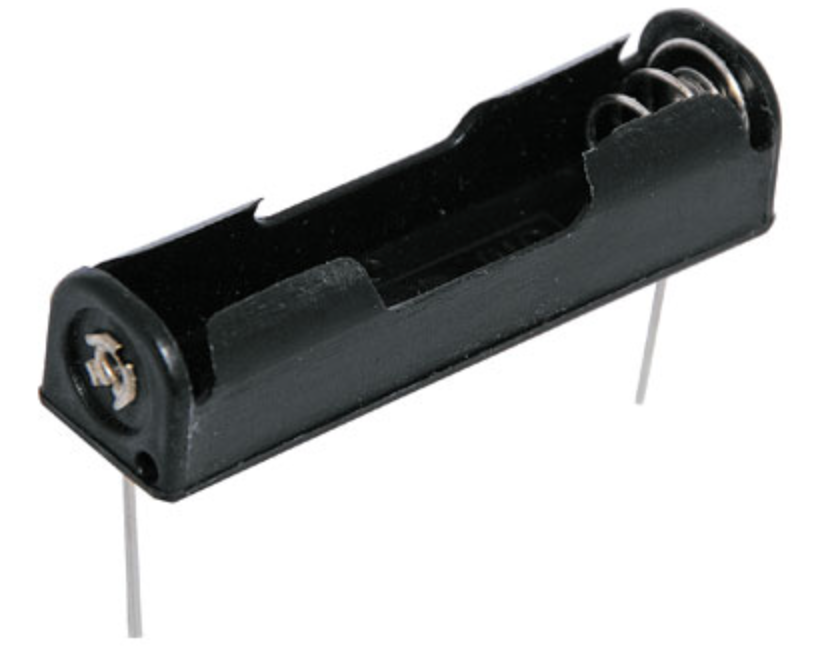 Battery Clips & Holders 1 X AAA PCB Mount Flat Battery HolderS 5054