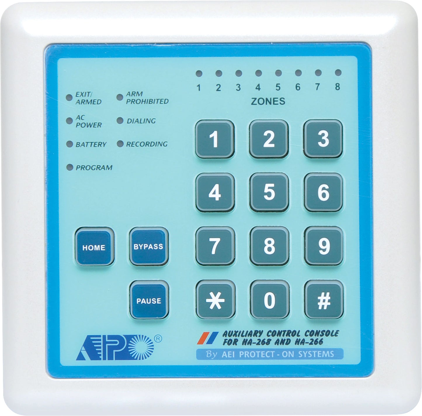 Alarm System 8 Sector Alarm Keypad S5269