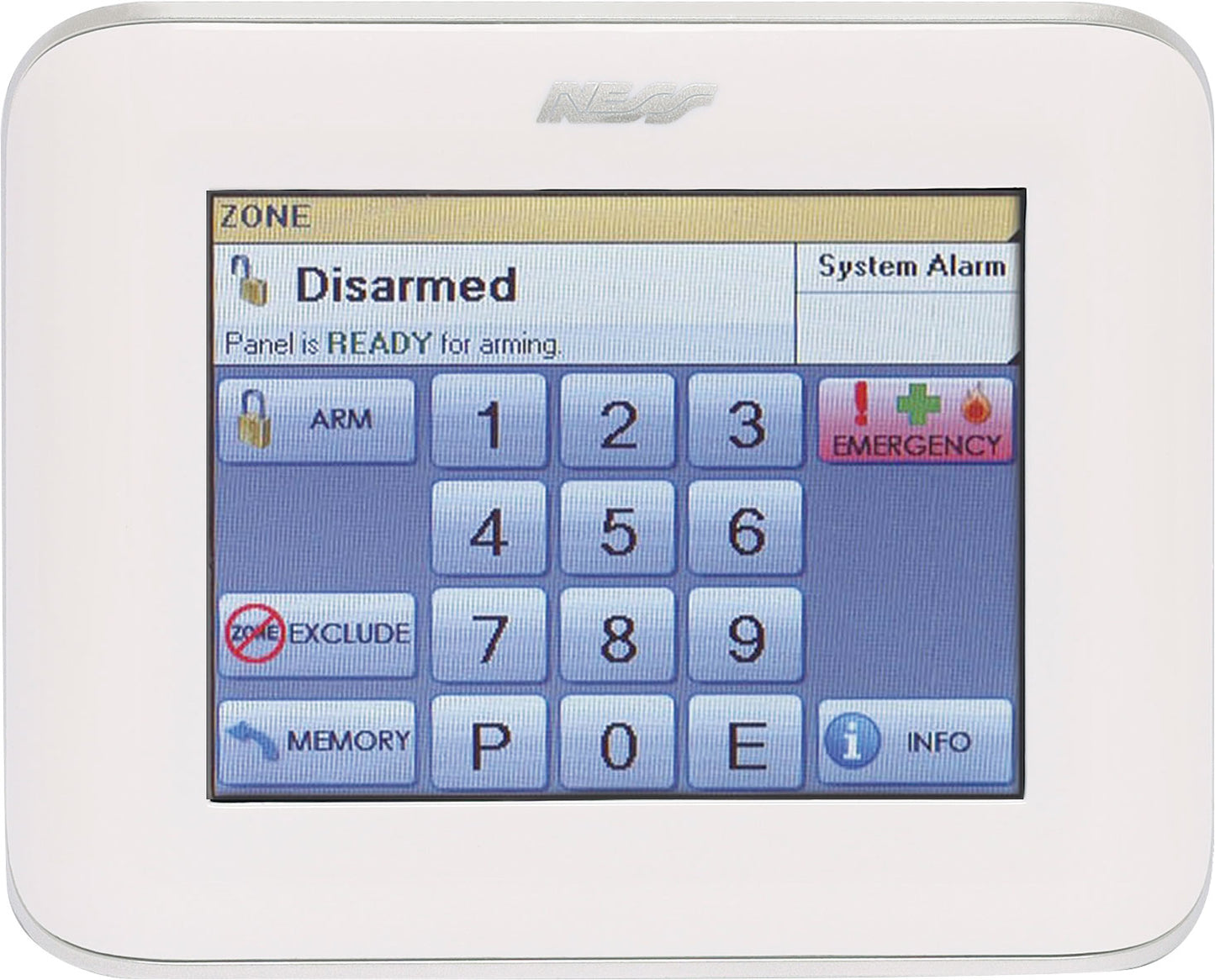 Alarm System D8XCel 4G Navigator 8 Zone Alarm Panel S5276A