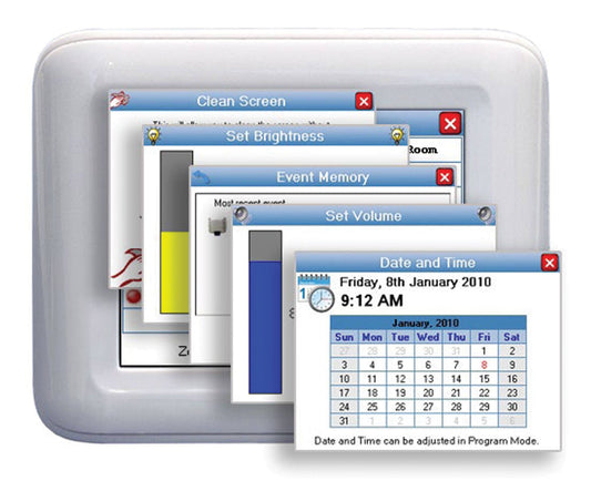 Alarm System Colour LCD Touchscreen Keypad to Ness Alarms S5281