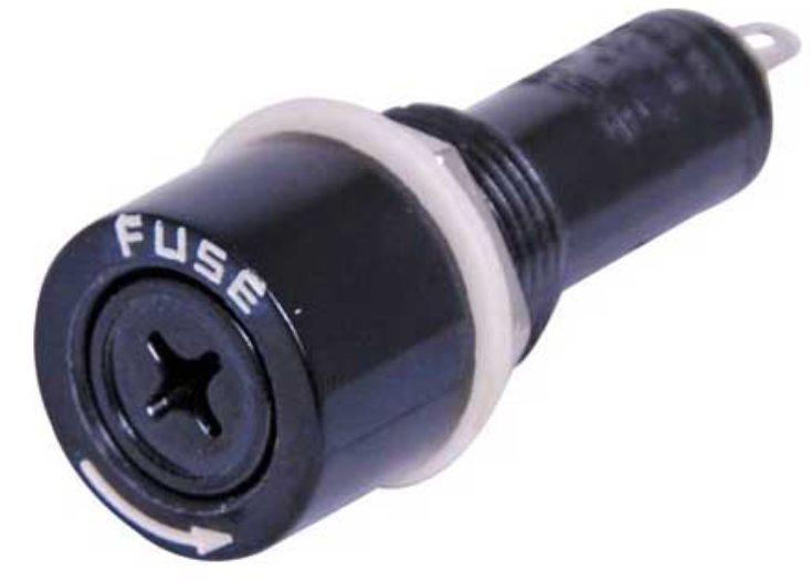Fuse Holder 3AG 10A Chassis Mount S5997