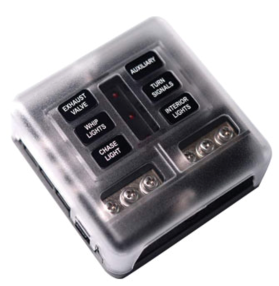 Fuse Blade Panel 6 Way With LED S6029