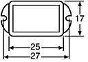 Buzzer 9-15V Mechanical Chassis Mount S6100