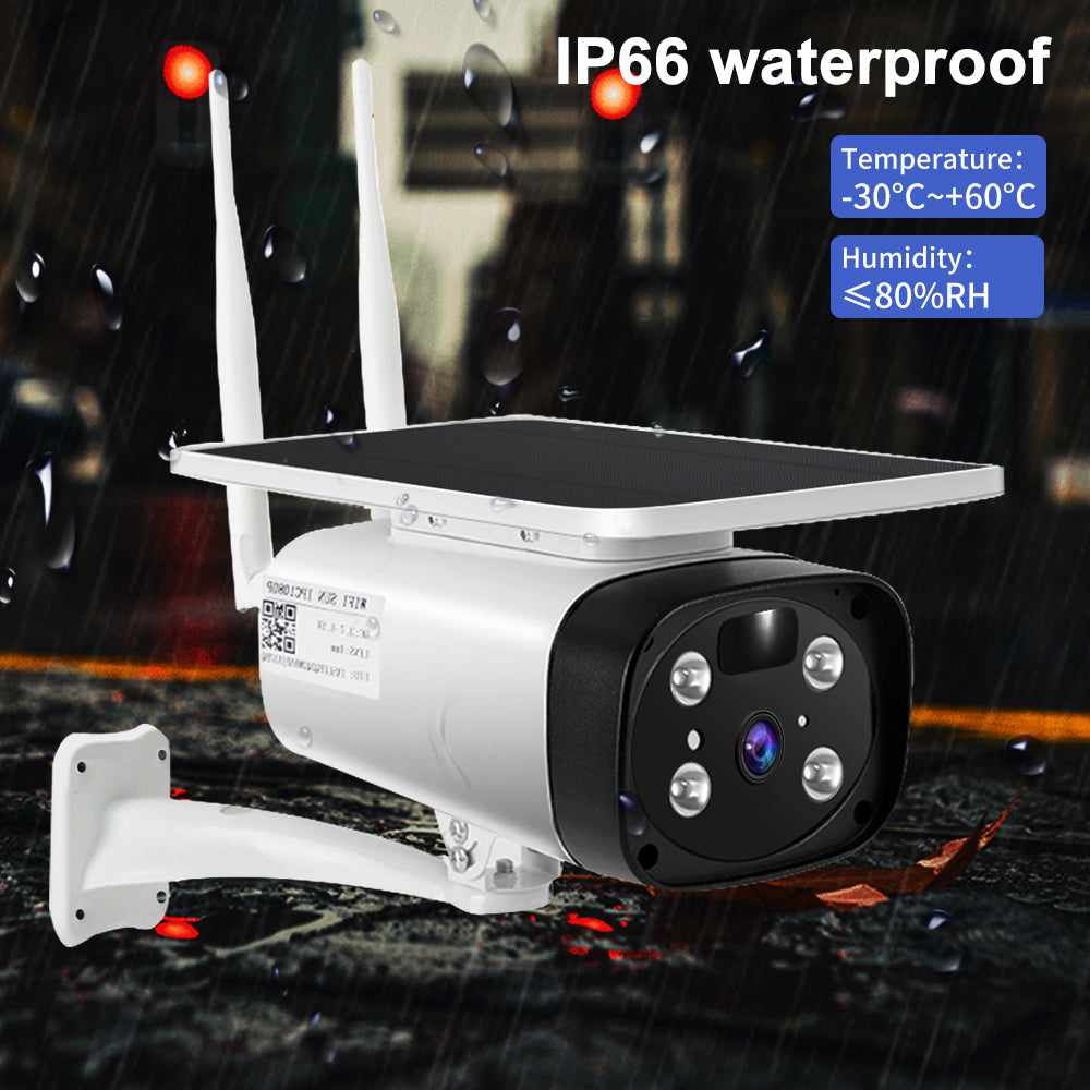 Security Camera Low Power Solar Outdoor Wi-Fi Tuya Smart Camera S9845B