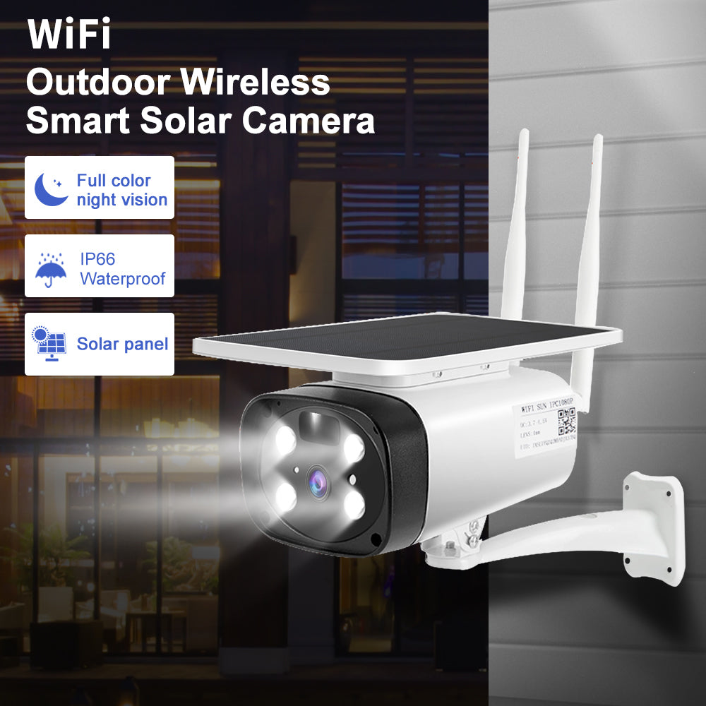 Security Camera Low Power Solar Outdoor Wi-Fi Tuya Smart Camera S9845B