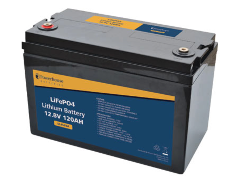 Battery 12V 120Ah Lithium Battery LiFePO4 M8/F12 SL4578A