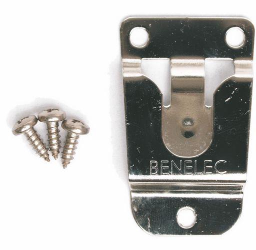 CB Mic Holder Stainless 3 Point Screw Mount SMH2