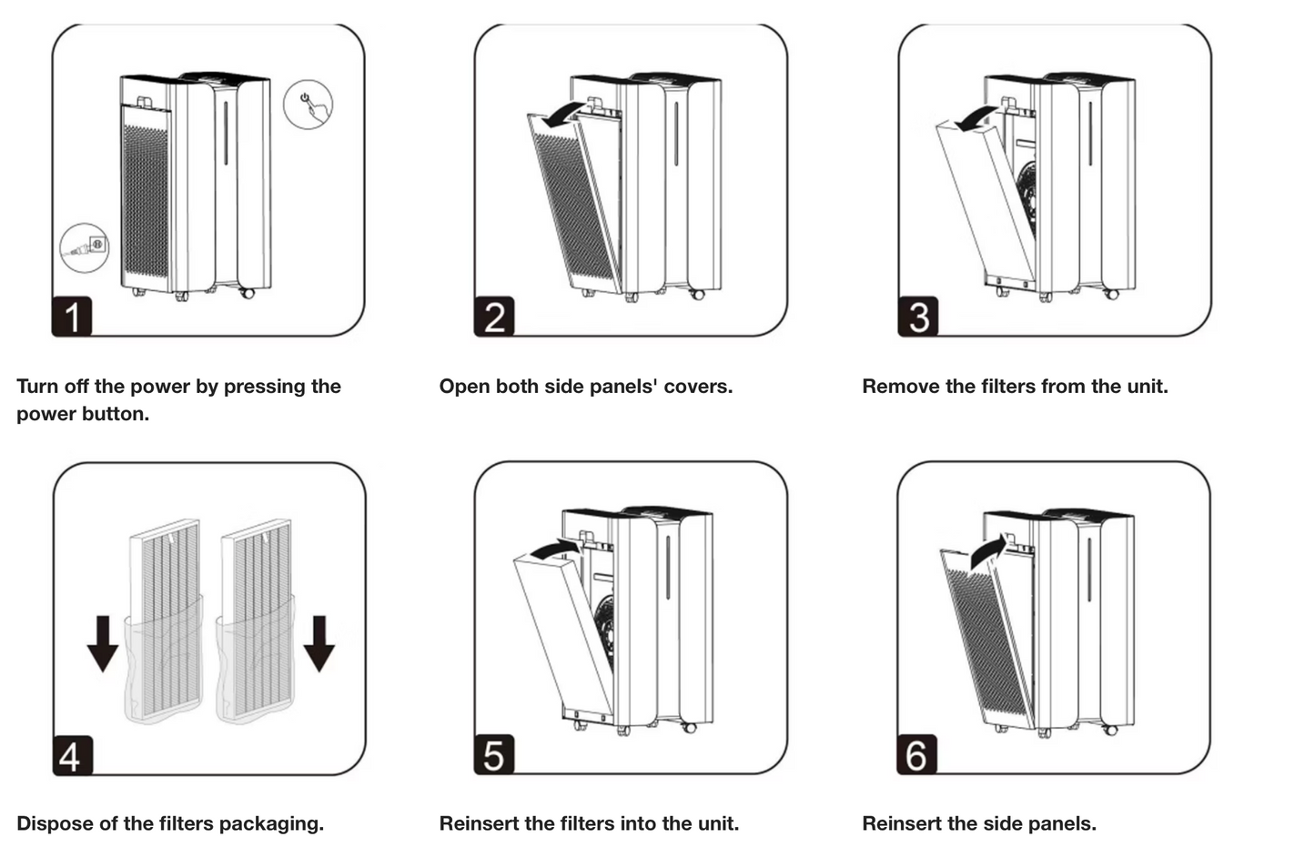 Ionmax ION 900 Pro Aire Replacement Filter ION900PRO-F2
