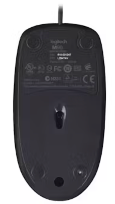 LOGITECH M90 Corded USB Mouse (1183072)