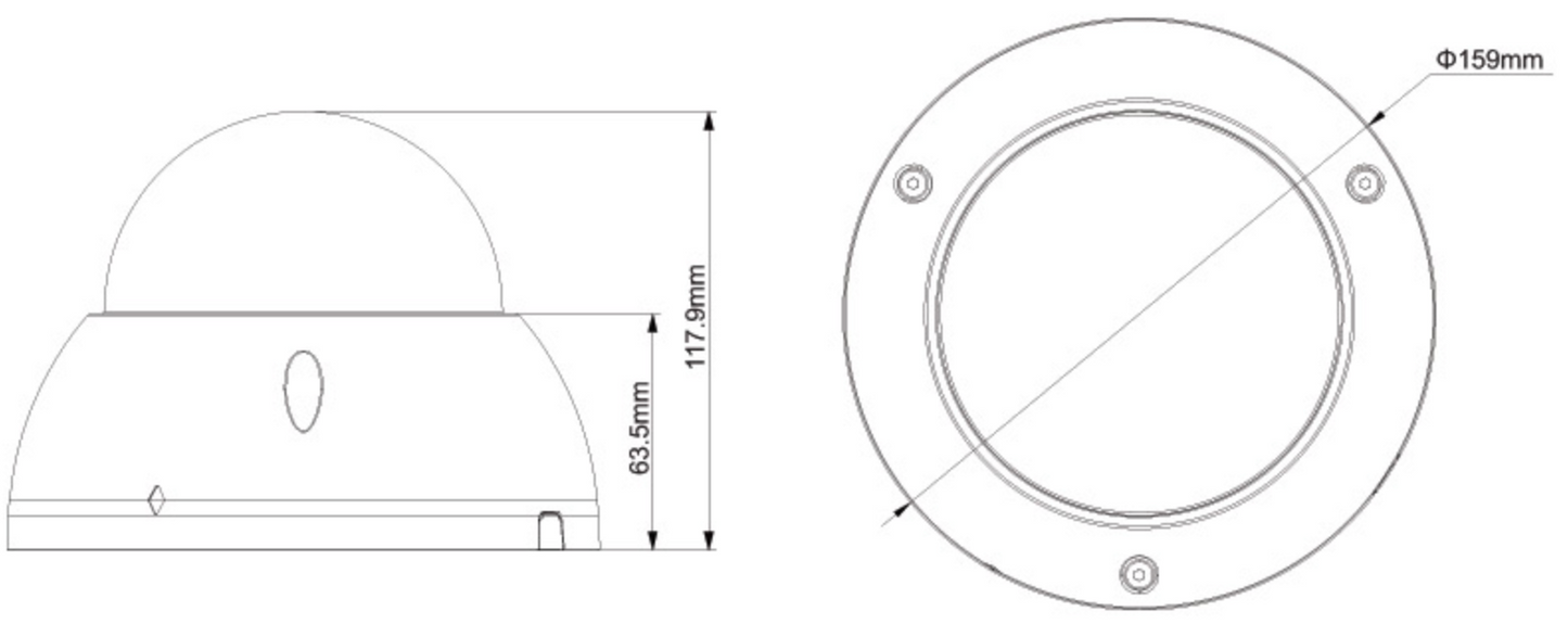 Securview 8.0mp/4k 50m Ir Motorised Hdcvi Dome VSCVI8MPVDIRM