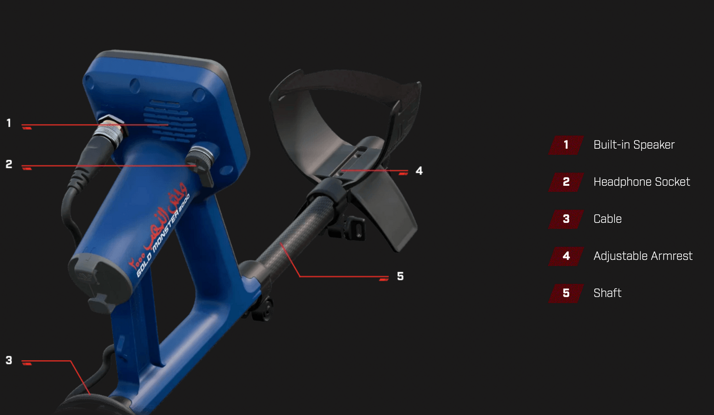 Minelab Gold Monster 2000 Pi Vlf Detector 3318-0001