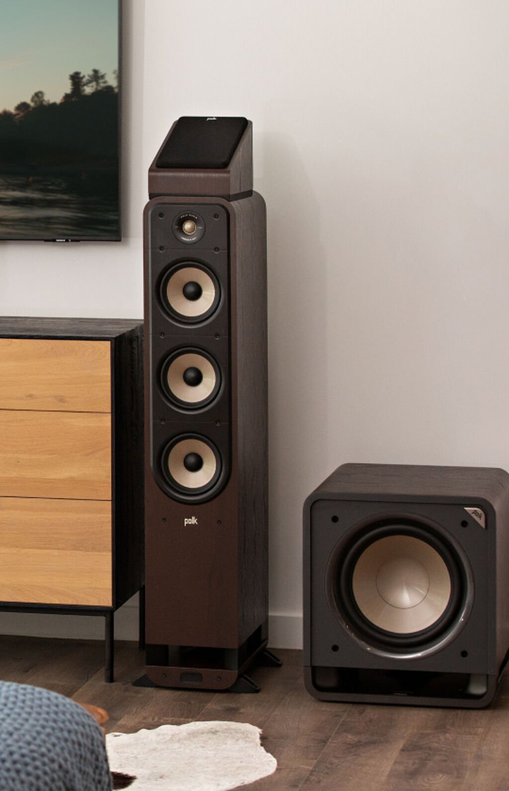 Polk Audio Signature Elite ES90 Atmos Height Module Speakers SIGES90ELBK