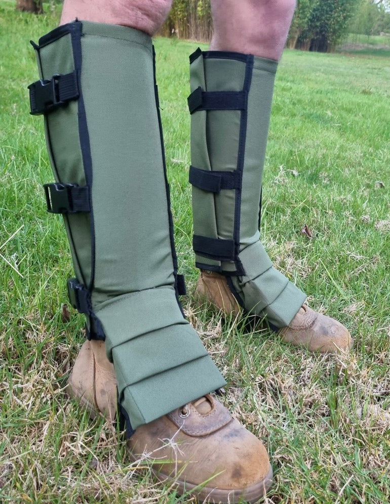 Snake Gaiters Armour - Extra Thick Prospecting Leg Protection (ADV-SA-PG-01)