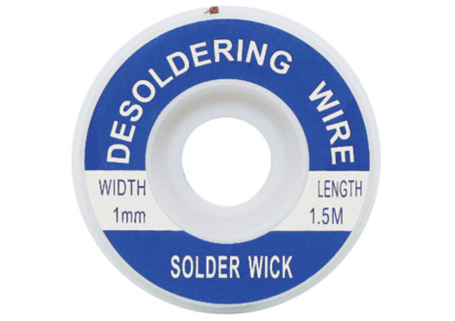 Solder & Desoldering Braid 1mm 1.5m Solder Wick Desoldering Braid T1202A