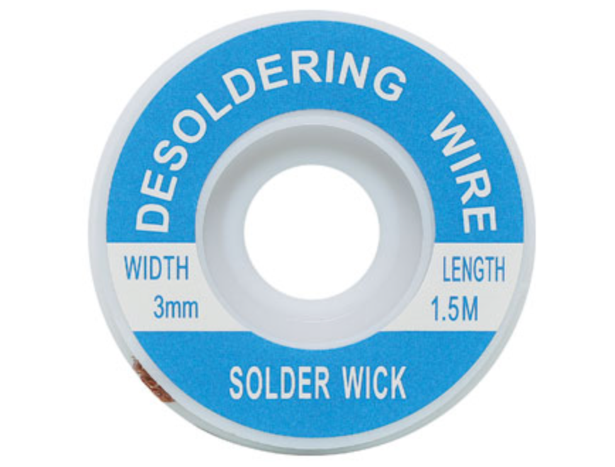 Solder & Desoldering Braid 3mm 1.5m Solder Wick Desoldering Braid T1207A