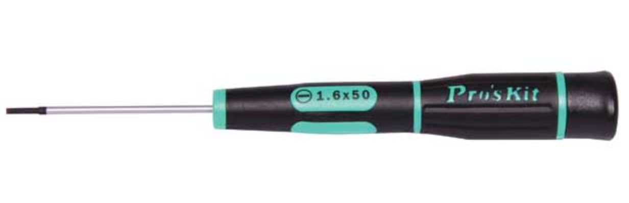 Screwdriver Flat Blade Pro Miniature 1.6mm T1931D