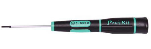 Screwdriver Flat Blade Pro Miniature 1.6mm T1931D