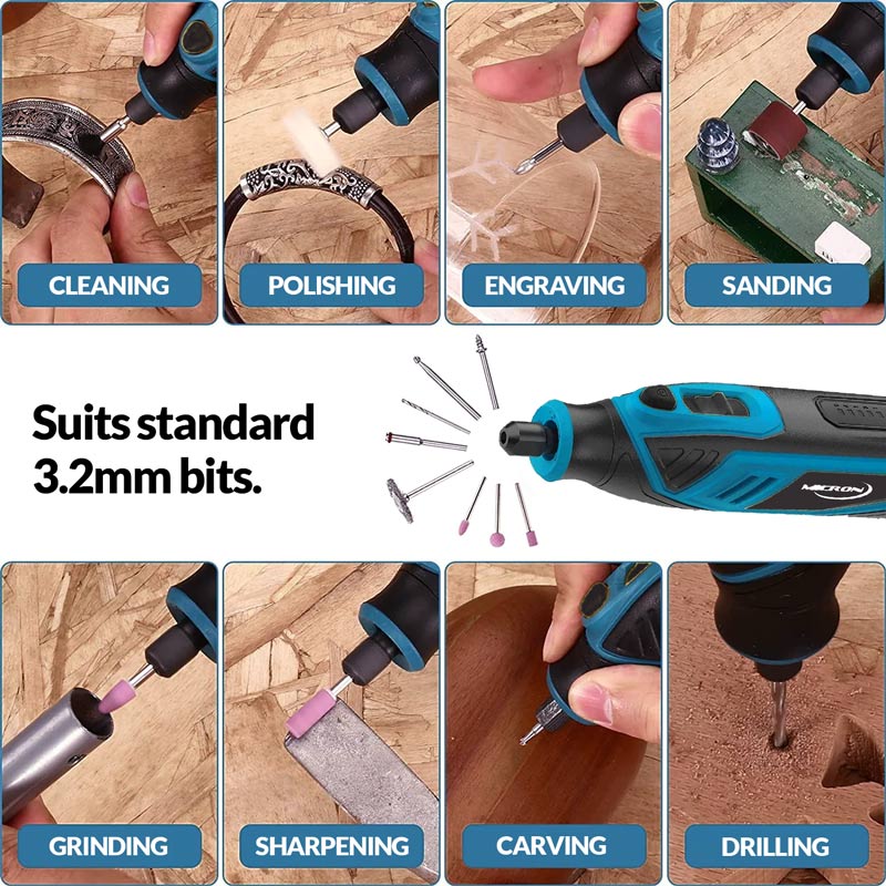 Rotary Tool USB Lithium 25,000Rpm T2125