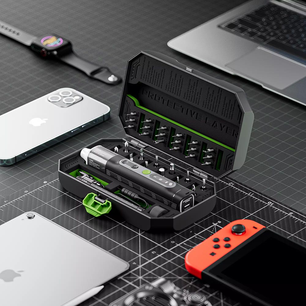 Screwdrivers 35 In 1 Electronic Screwdriver Kit T2128C