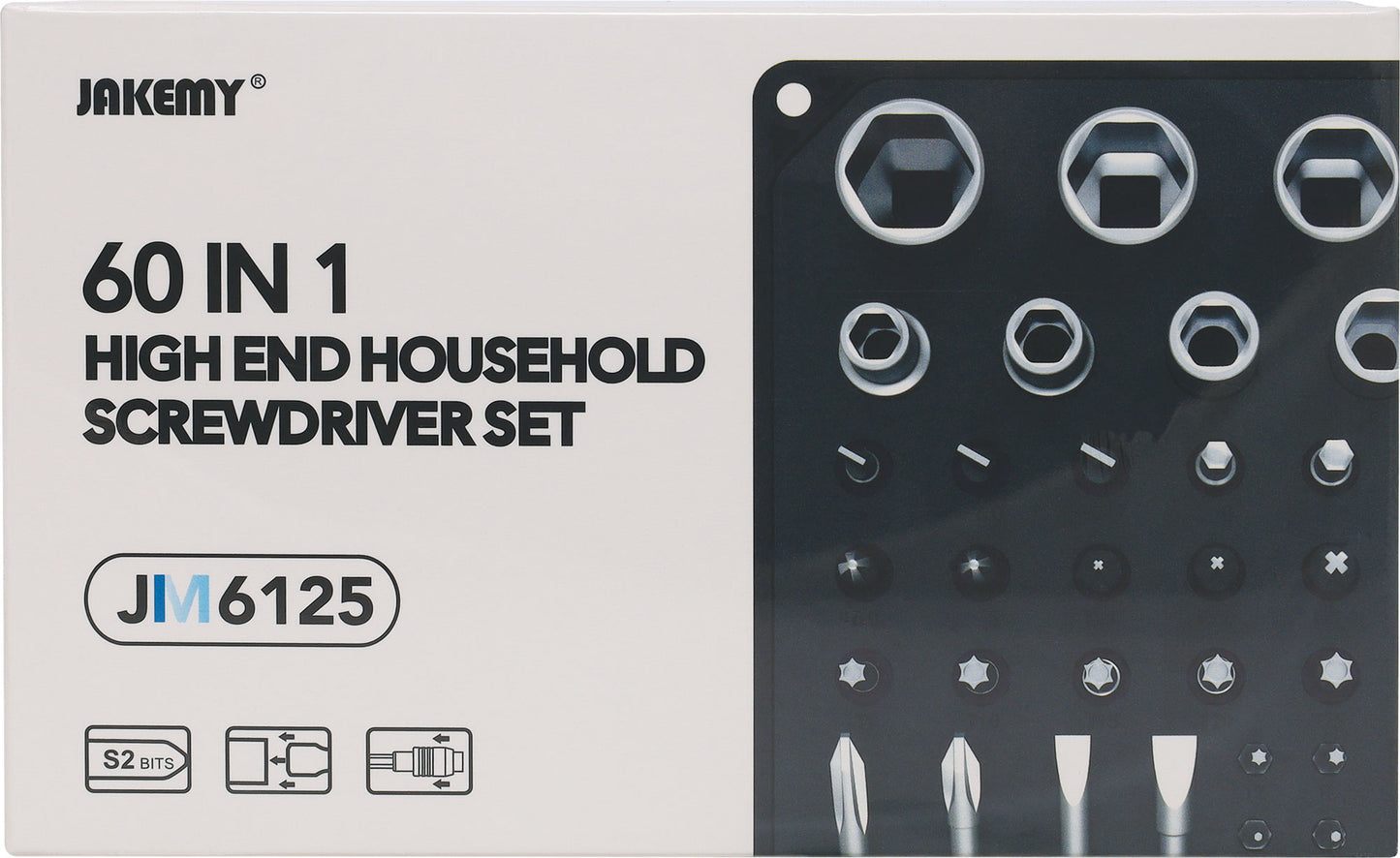 Driver And Socket Set Professional 60 Piece T2192