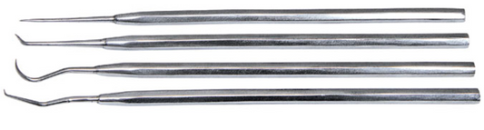 Cutting & Drilling 4 Piece Stainless Steel Pick And Scribe Set T2350