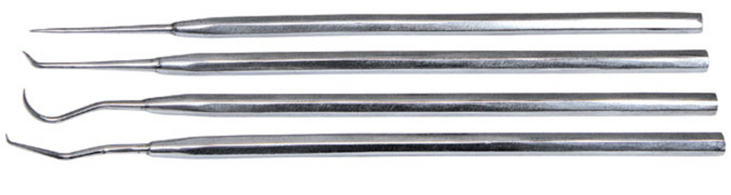 Stainless Steel Pick and Scribe Set 4 Piece T2350