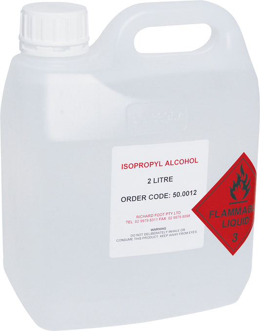 Aerosols & Solvents Isopropyl Alcohol 2 Litres T3038