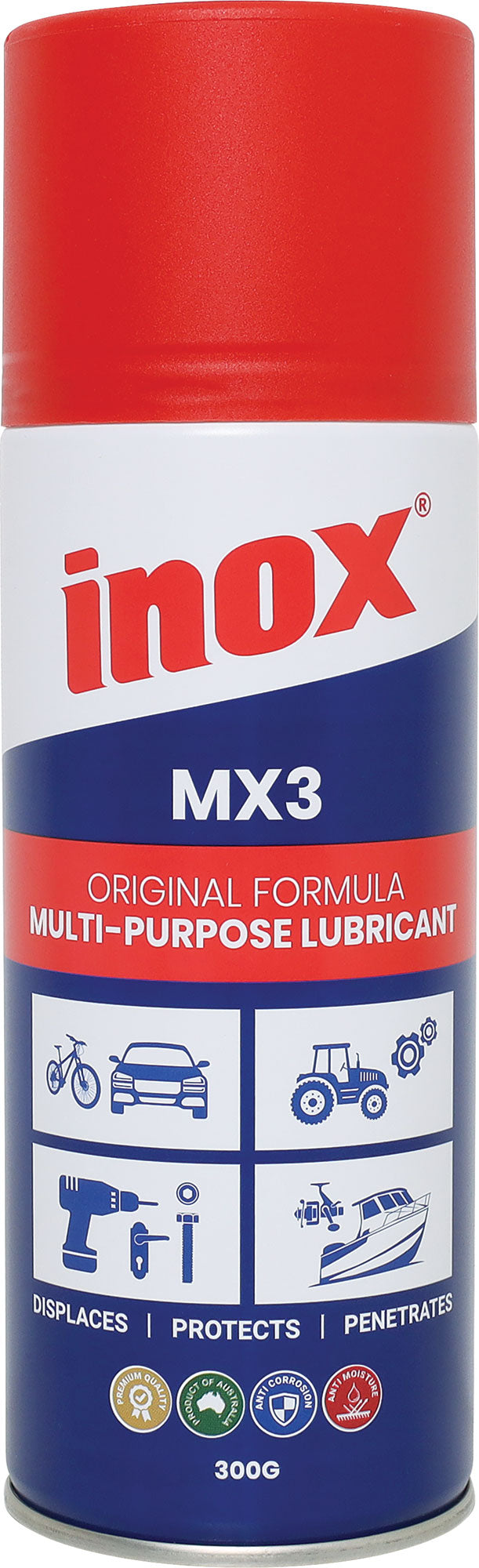 Aerosols & Solvents Inox Aerosol MX3 Lubricant 300g T3113