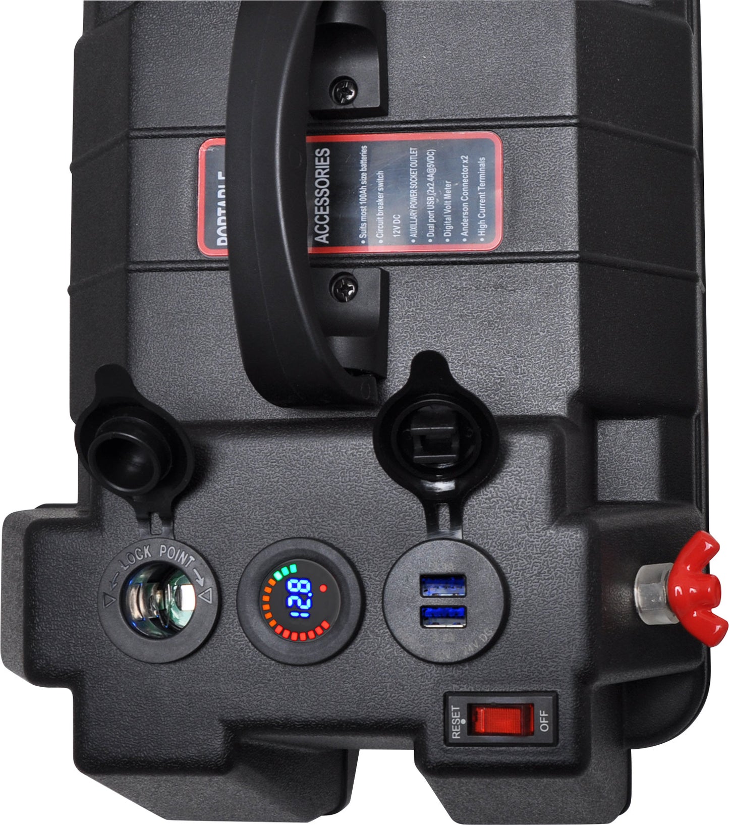 Battery Box Portable Power 12V T5098