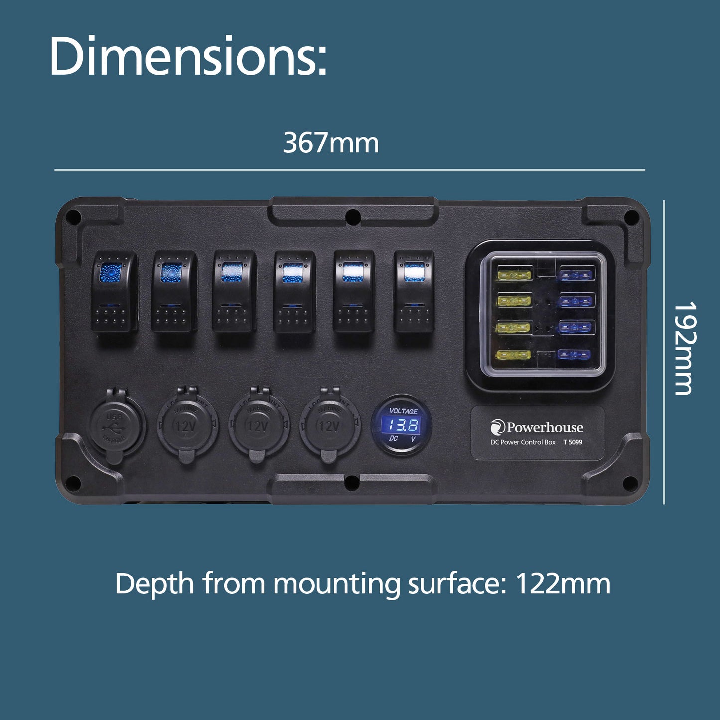 DC Power Control Box T5099