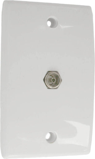 Wall Plate TV PAL Socket to F Socket TVS65