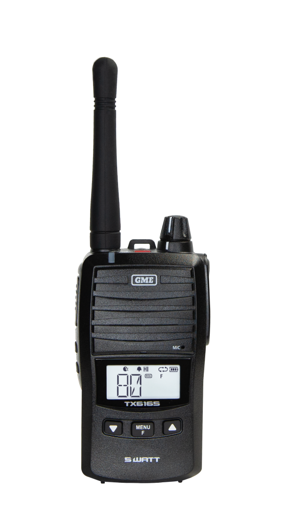 GME UHF 5W Handheld Radio Kit TX6165