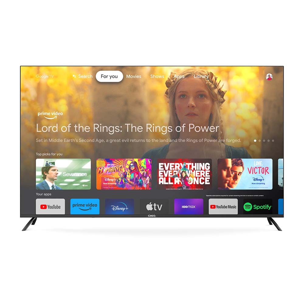 CHiQ 65 Inch LED 4K UHD Google TV U65G7PG