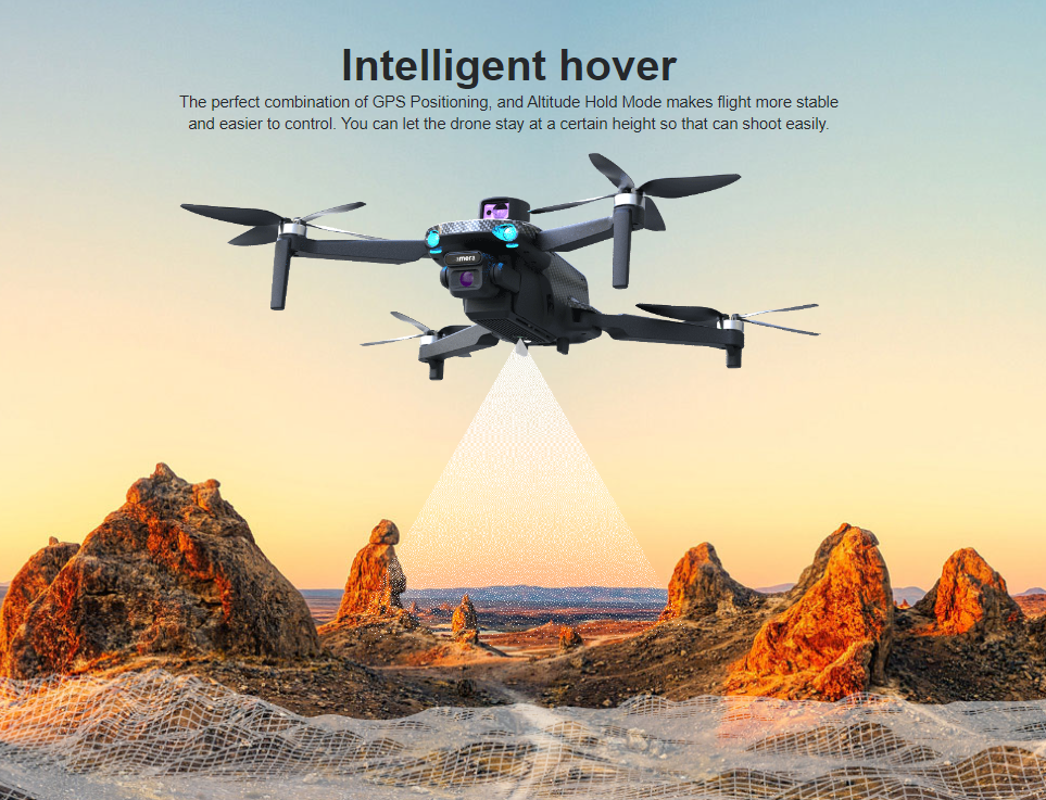 UDI RC Drone FPV Obstacle Avoid Gps Return Home Follow Me UDI-U95