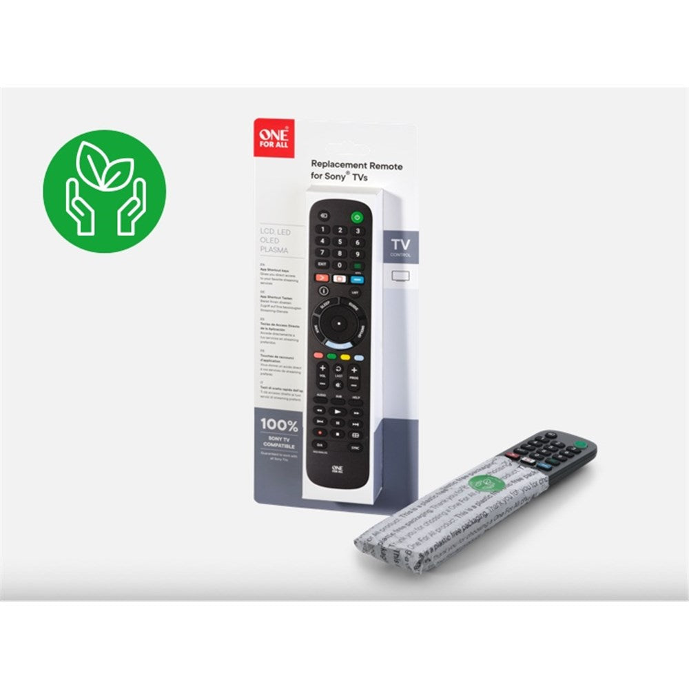 One For All Remote Sony Smart TV URC4912