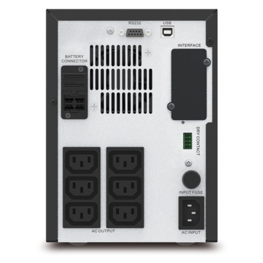 Apc Easy Ups Smv Line-interactive 1 Kva 700 W 6 Ac Outlet UPAPC-SMV1000CAI