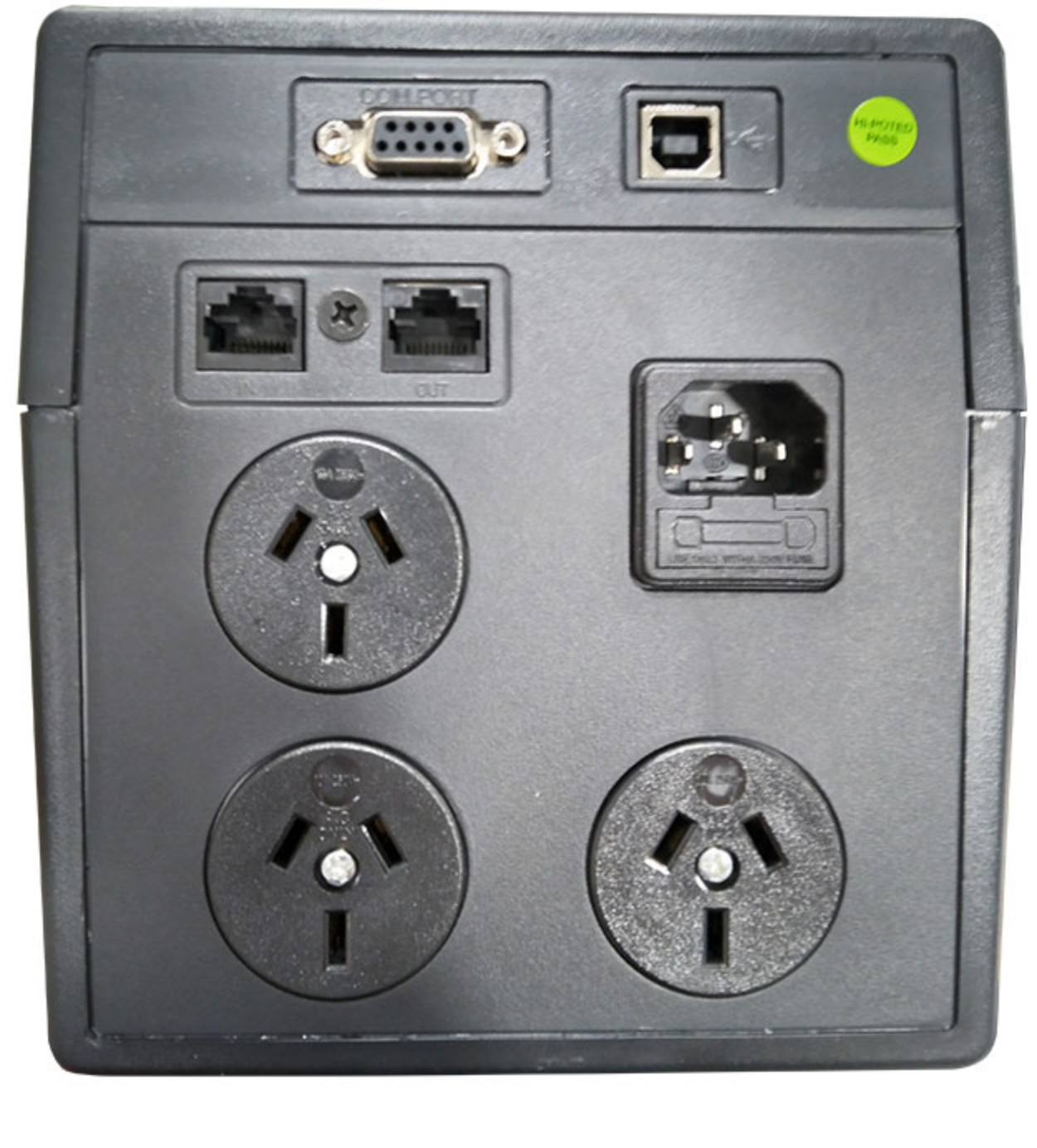 AVOL UPS Interactive 1000va 600w 2x12v Battery 3XGPO UPS-C1000-L