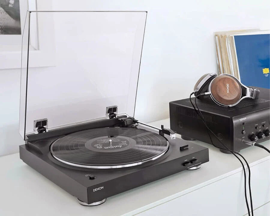 Denon DP29F Automatic Turntable DP-29F - Black DP-29FB