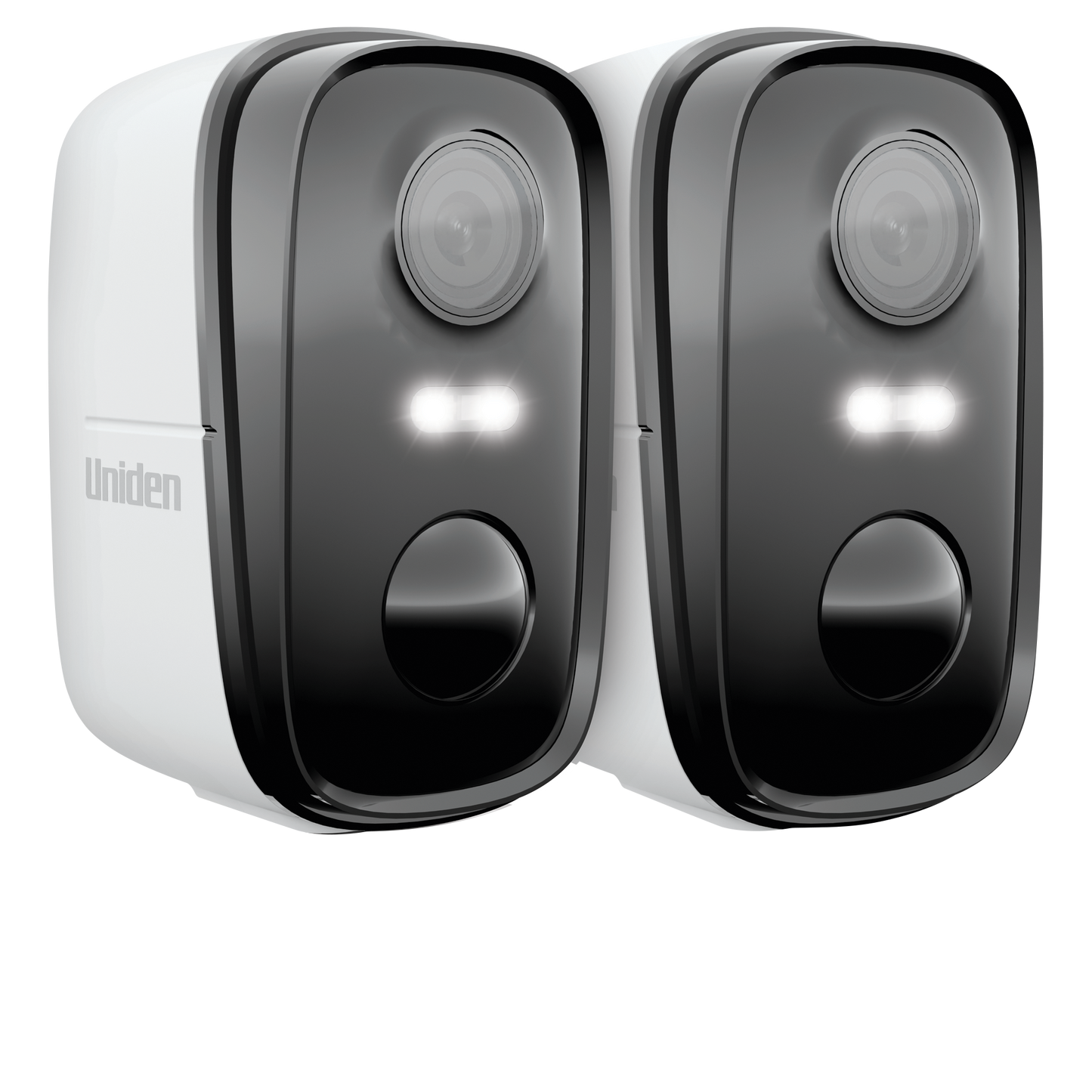 Uniden App Cam SOLO Wifi 2k Super HD Spotlight Weatherproof 2pk SOLOX2K-2