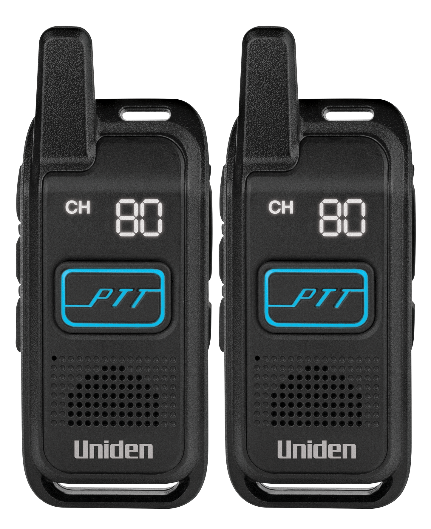 Uniden 80CH UHF 2 Watt UHF Handheld Adventure 2-Way Radio UH200-2