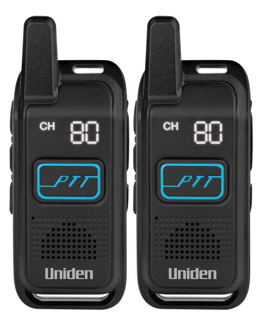 Uniden 80CH UHF 2 Watt UHF Handheld Adventure 2-Way Radio UH200-2