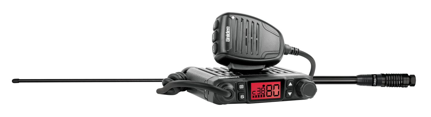 Uniden Comms Pack UHF CB Mobile + 6.6dBi Antenna COMMSPACK