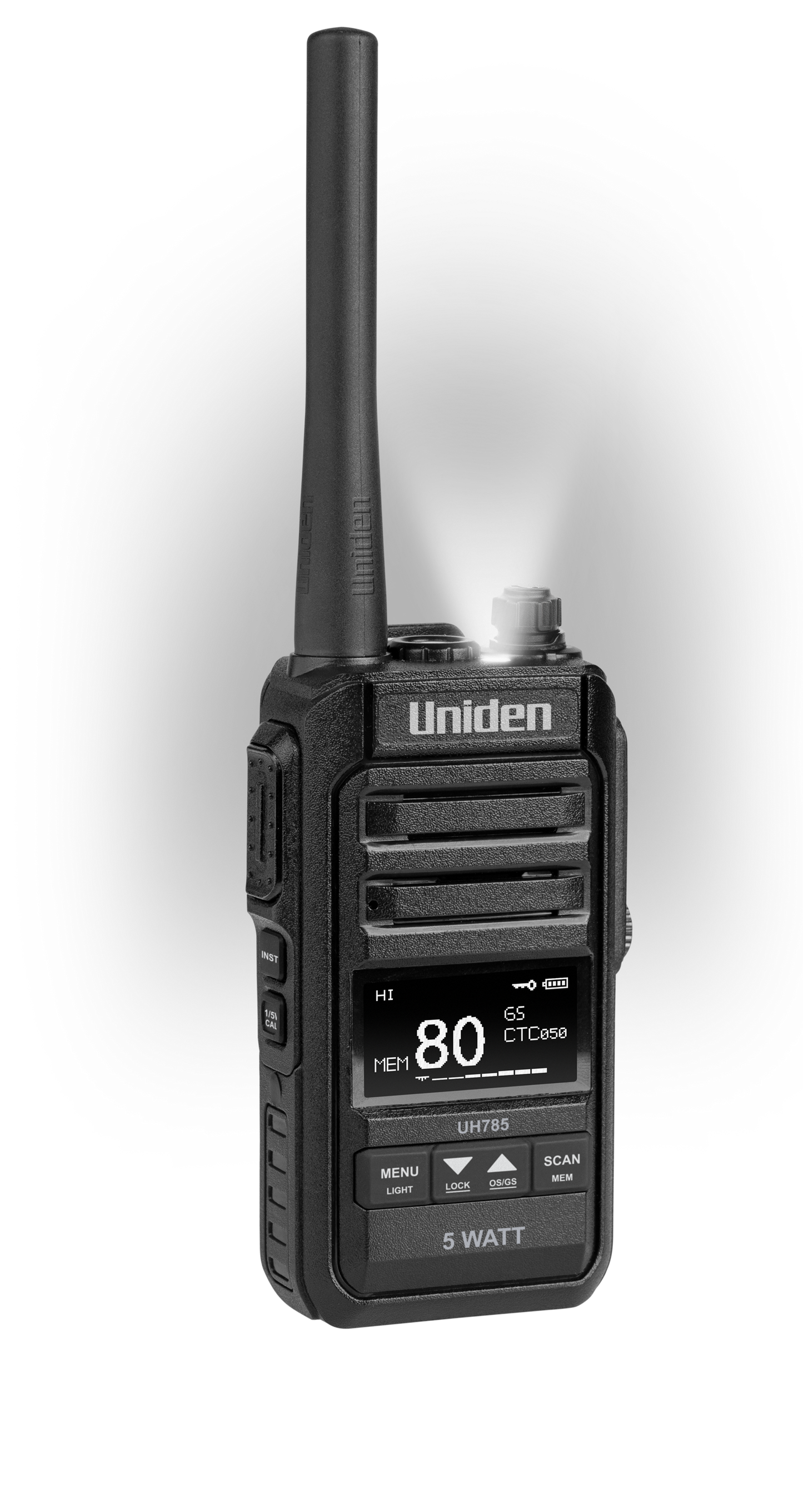 Uniden 5 Watt UHF Waterproof UHF CB Handheld Tradies Pack UH785-2TP