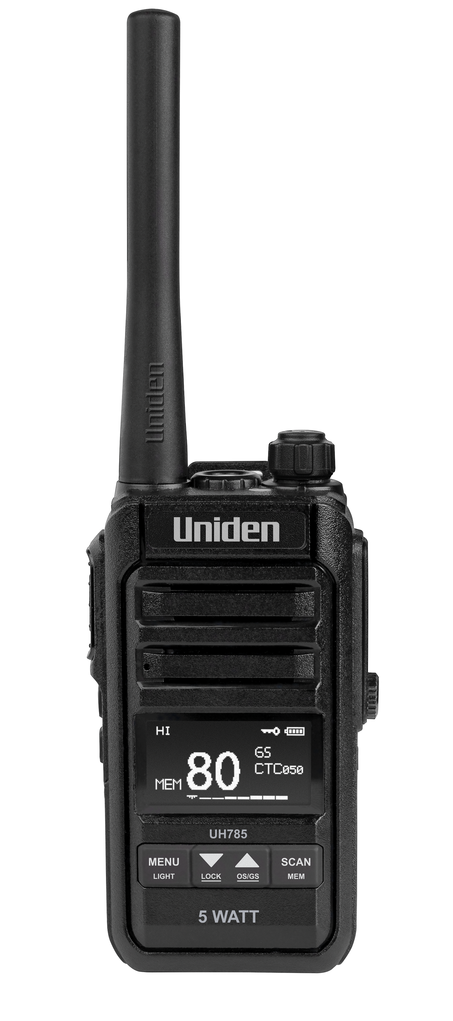 Uniden 5 Watt UHF Waterproof UHF CB Handheld Tradies Pack UH785-2TP