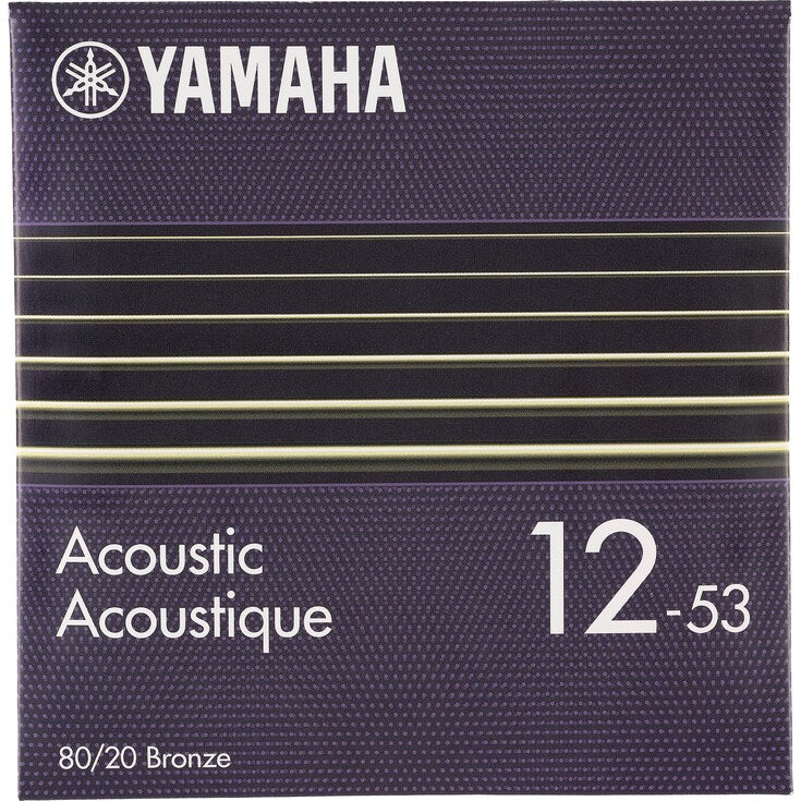 Yamaha 80/20 Bronze Acoustic Guitar Strings Light VGU6560 GSA12