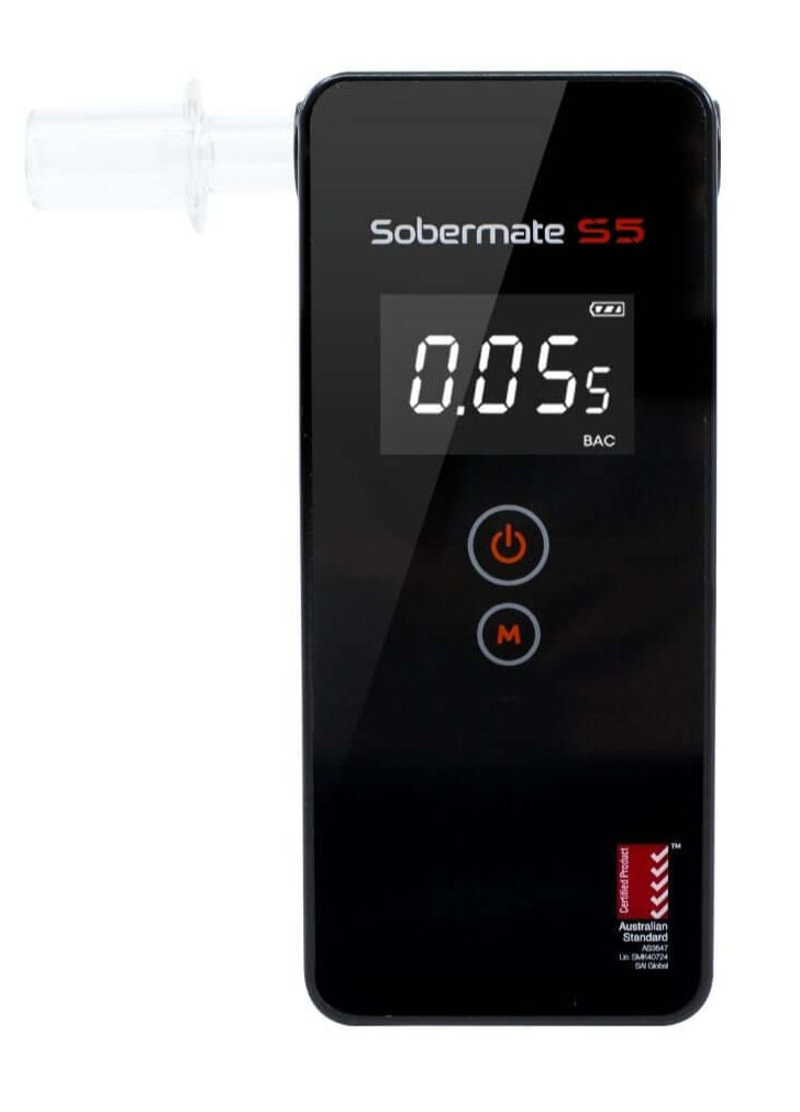 Sobermate Personal Breathalyser Advanced Fuel Cell Sensor 3 Decimal Read SOBERMATES5